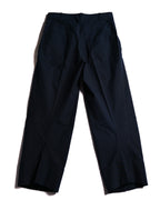 BOTTEGA VENETA by Matthieu Blazy / 2022SS Curved Hem Trousers Navy