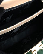 “Salvatore Ferragamo” 1990’s-00’s Gancini top handle bag