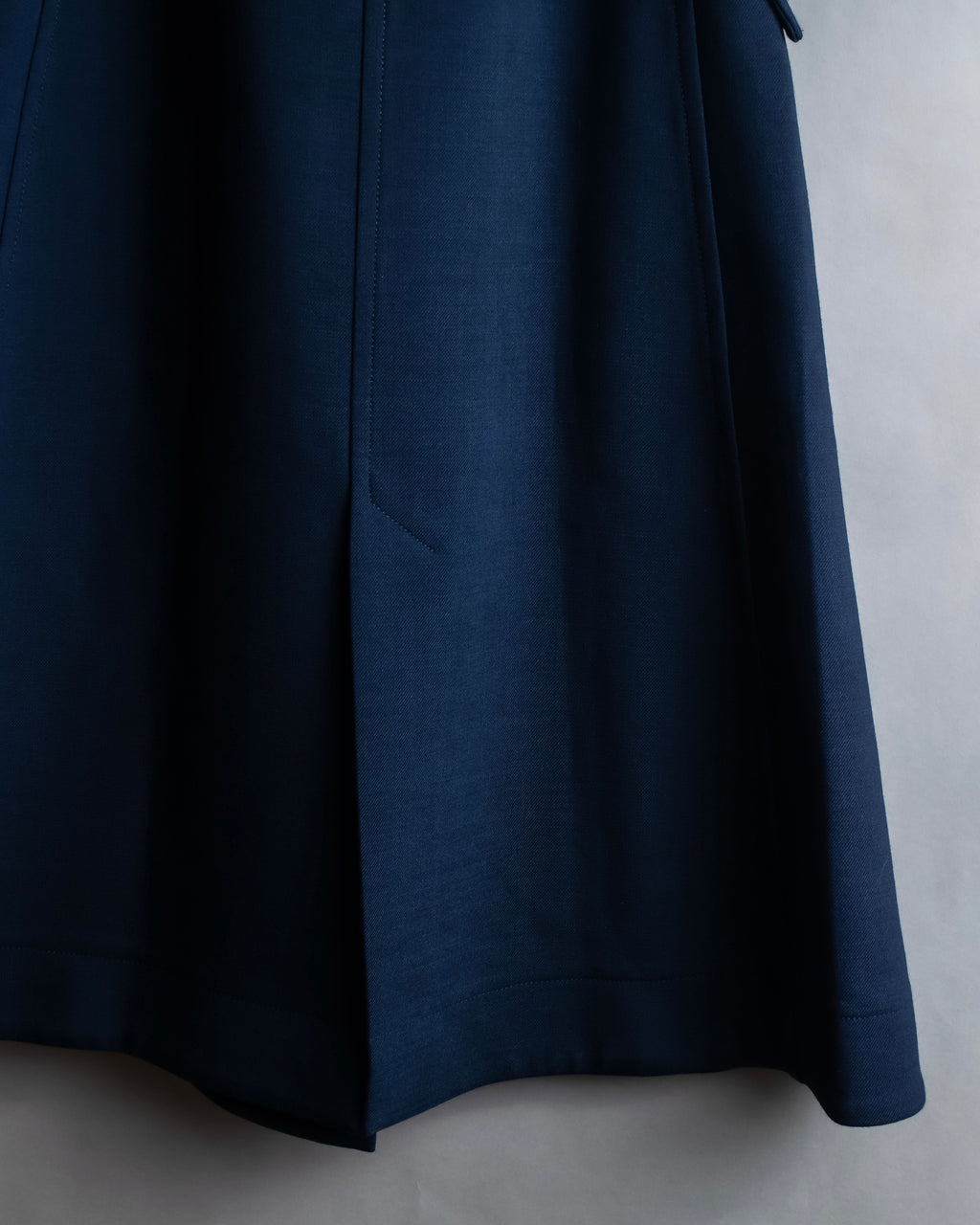 "MM6 MAISON MARGIELA" 20SS Beautiful navy trench skirt