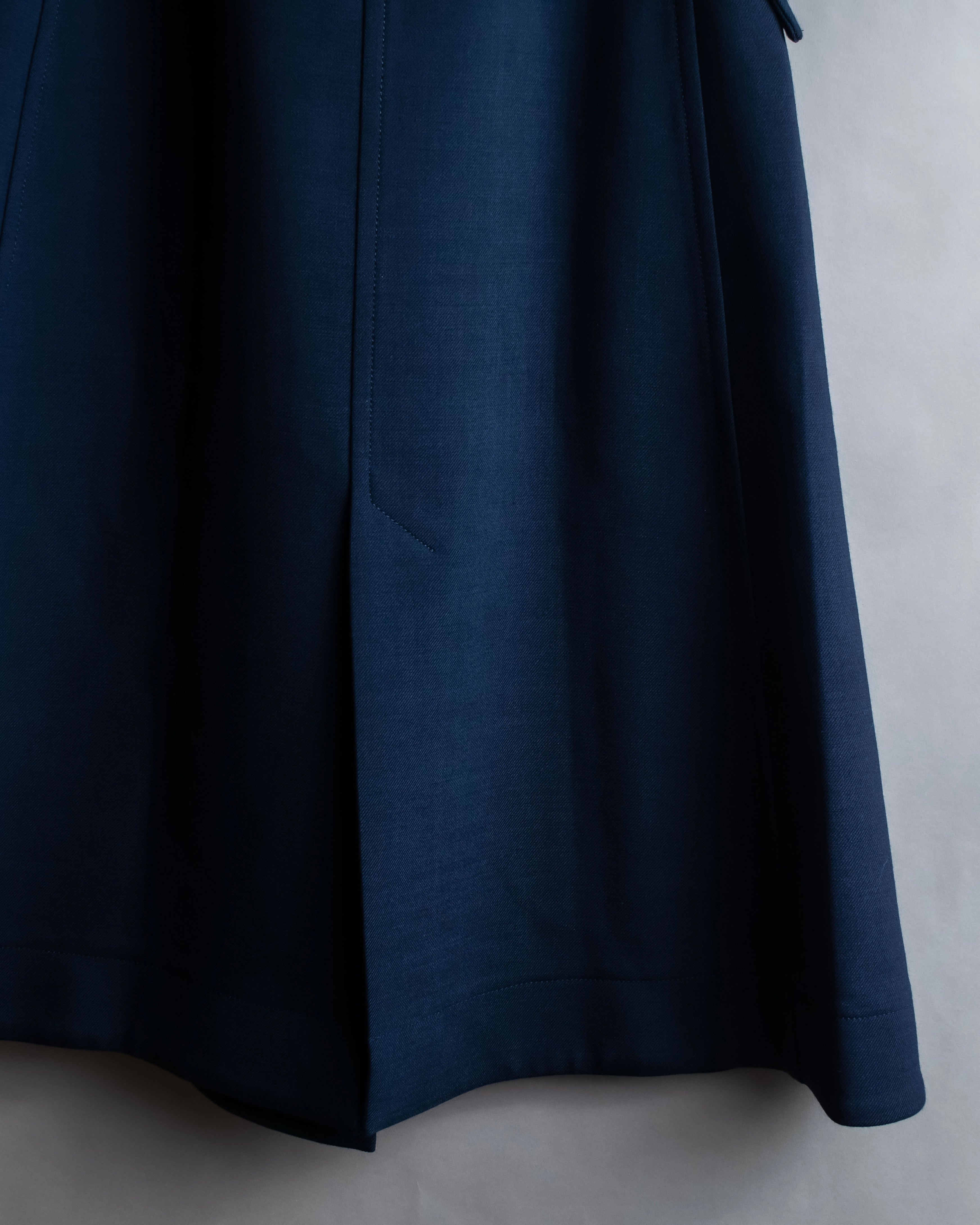"MM6 MAISON MARGIELA" 20SS Beautiful navy trench skirt