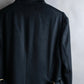 "GUCCI" Asymmetrical front detail high neck coat