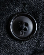 "GUCCI" 70's velvet collar design long coat