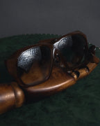 "Christian Dior" 80’s sculptural tortoiseshell optyl sunglasses