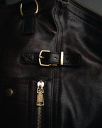 “Yves Saint Laurent” 2000’s downtown leather tote bag