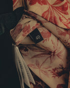 -SPECIAL- "GUCCI" 2010's-20's Romantic floral ruffle blouse