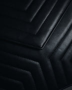 "Yves Saint Laurent" Late 80’s–early 90’s chevron quilted cassandre shoulder bag