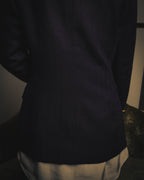 –SPECIAL– “GUCCI” 80’s-90’s Sculptural tailored blazer with gold buttons