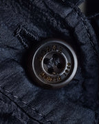 "LOEWE" 90's-00's Fly front silk shirt