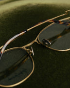 “Yohji Yamamoto” 2019-2021 Y motif browline optical glasse