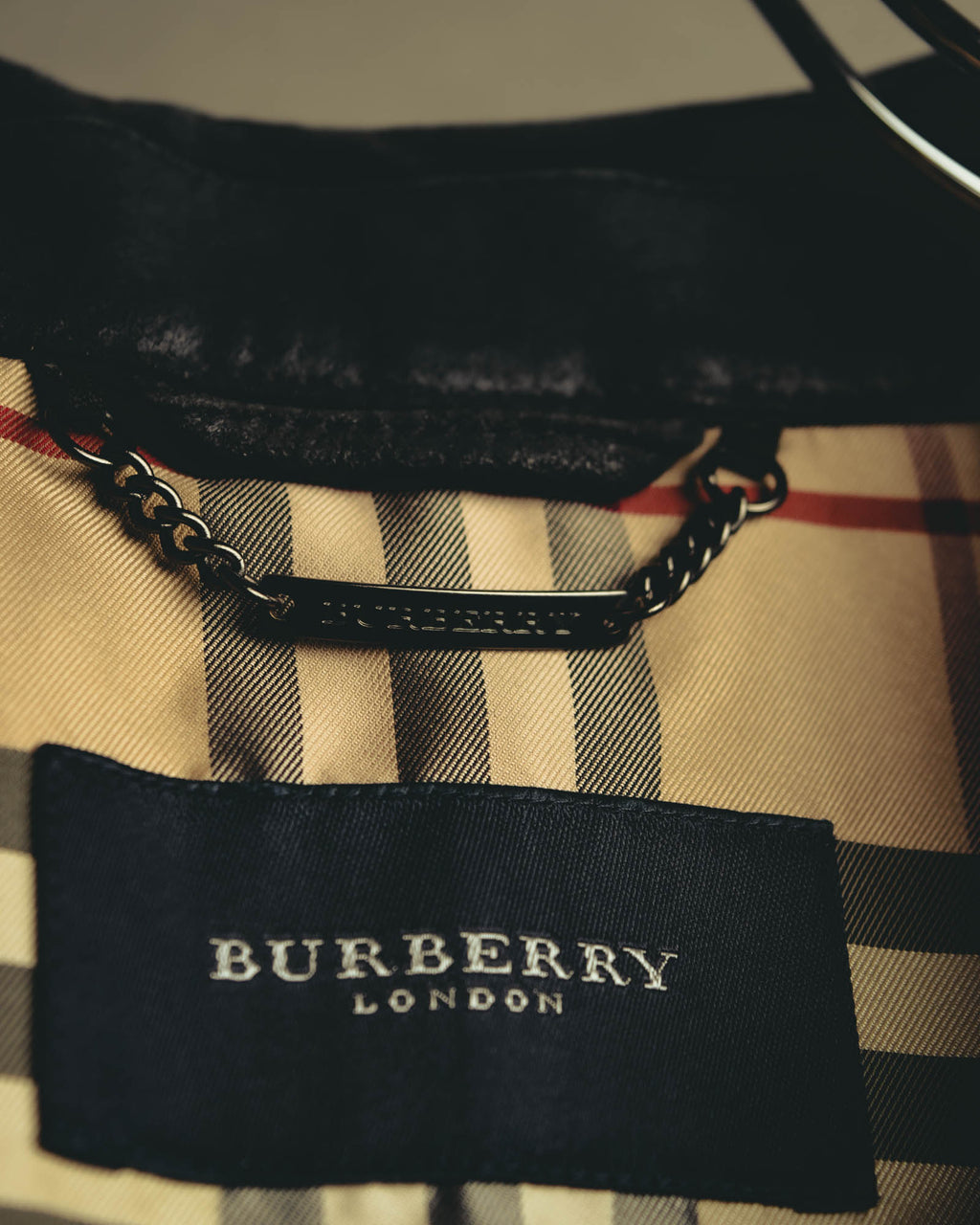 "BURBERRY LONDON" 00's–10's classic zip-up blouson jacket