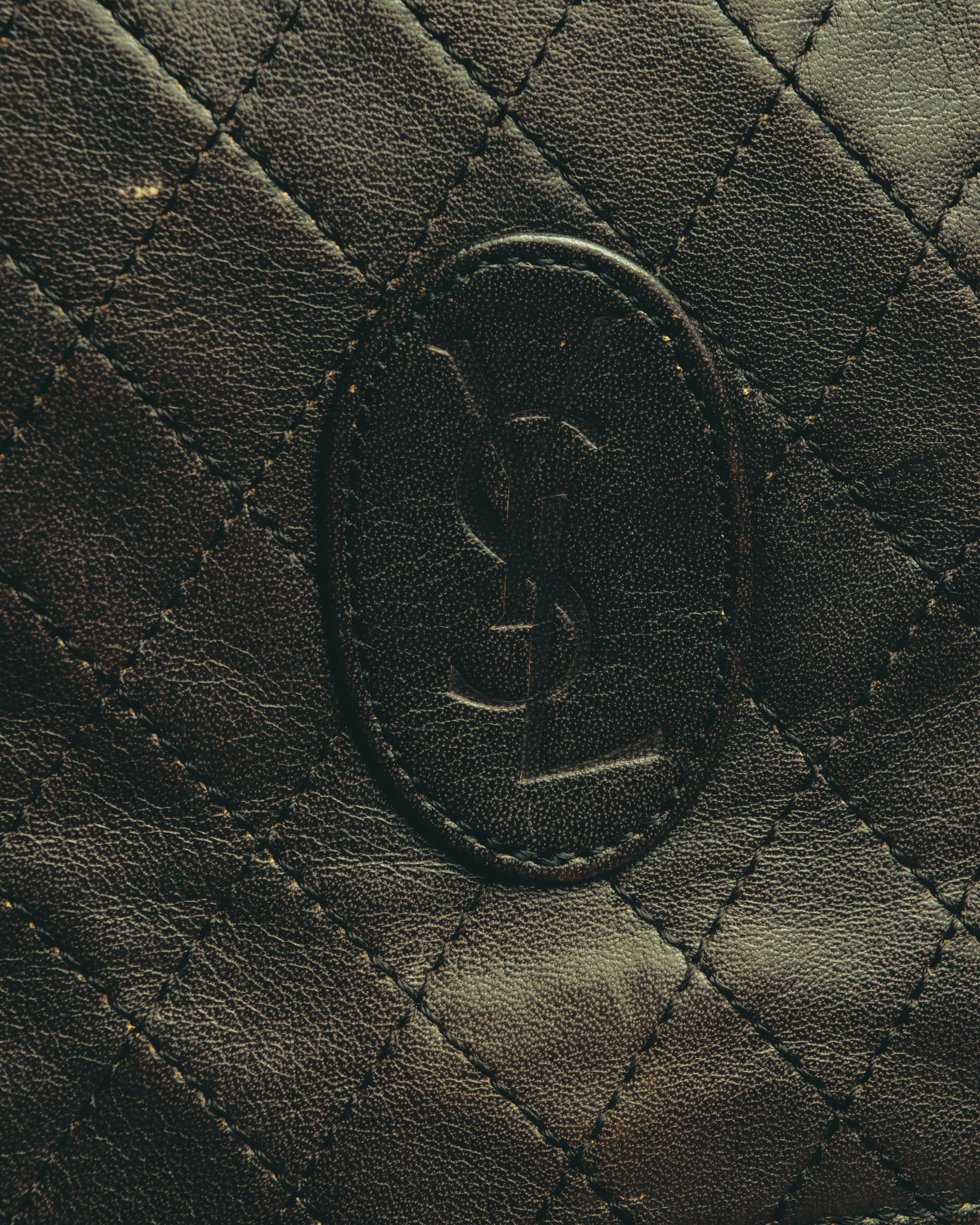 "Yves Saint Laurent" 80's-90's Quilted leather shoulder bag