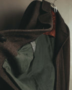 -SPECIAL- “Maison Martin Margiela” 2011-2014 Short wool blend chesterfield coat