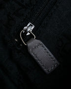 "Christian Dior" John Galliano period Gathering design leather hand bag