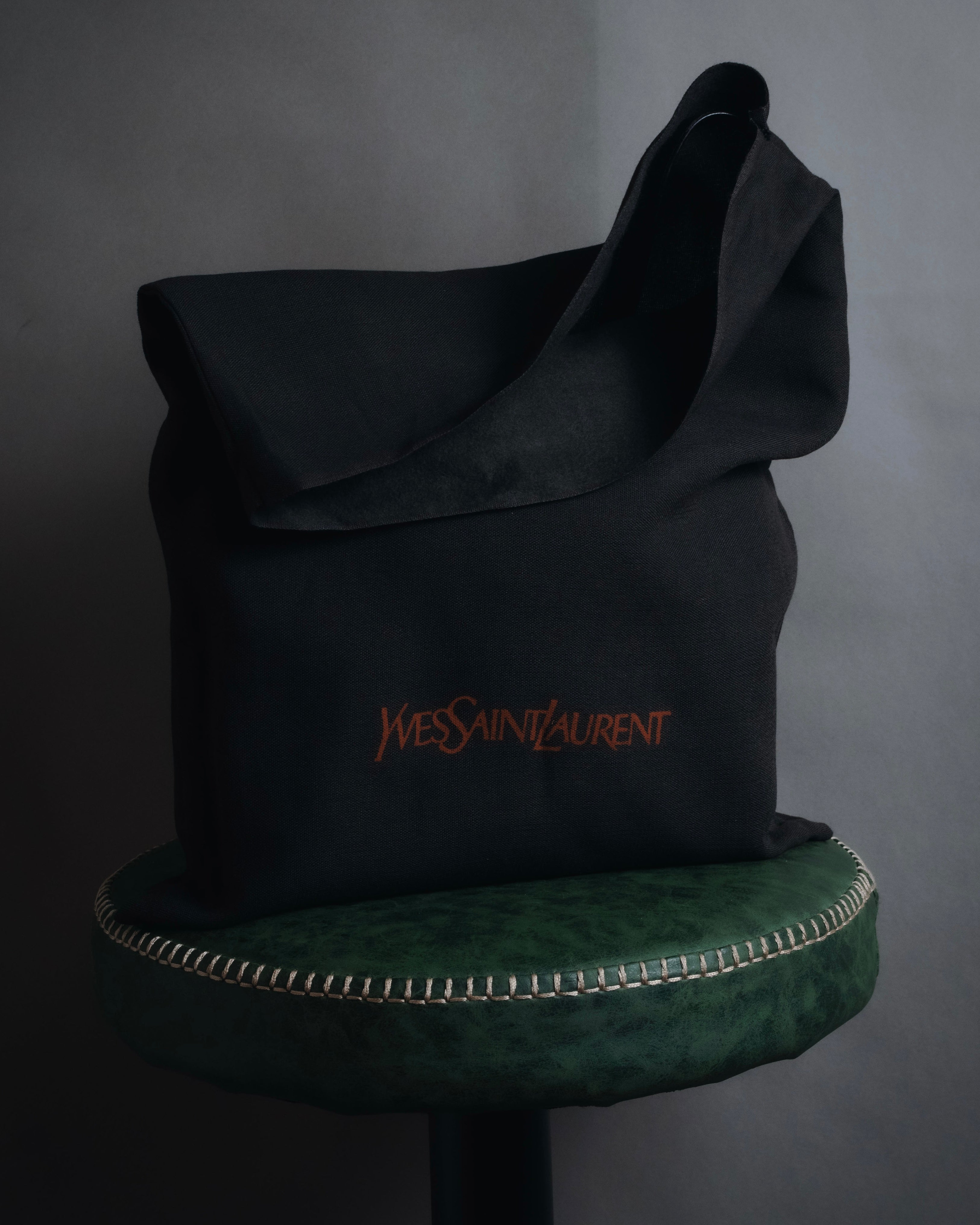 "Yves Saint Laurent" 80's-90’s Diamond quilted design leather bag