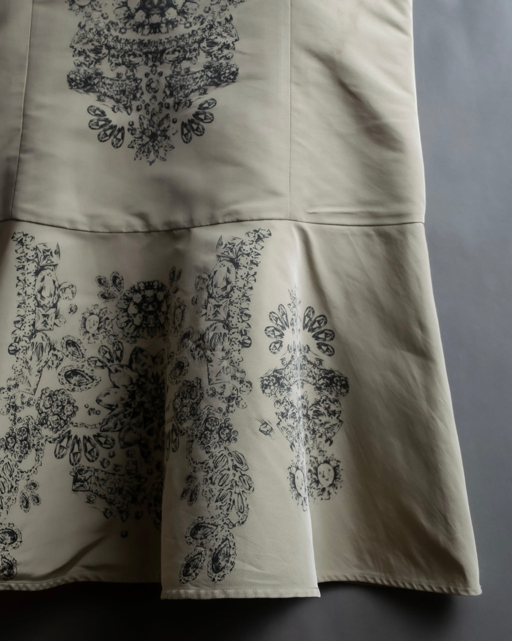 "RED VALENTINO" Baroque print sleeveless dress