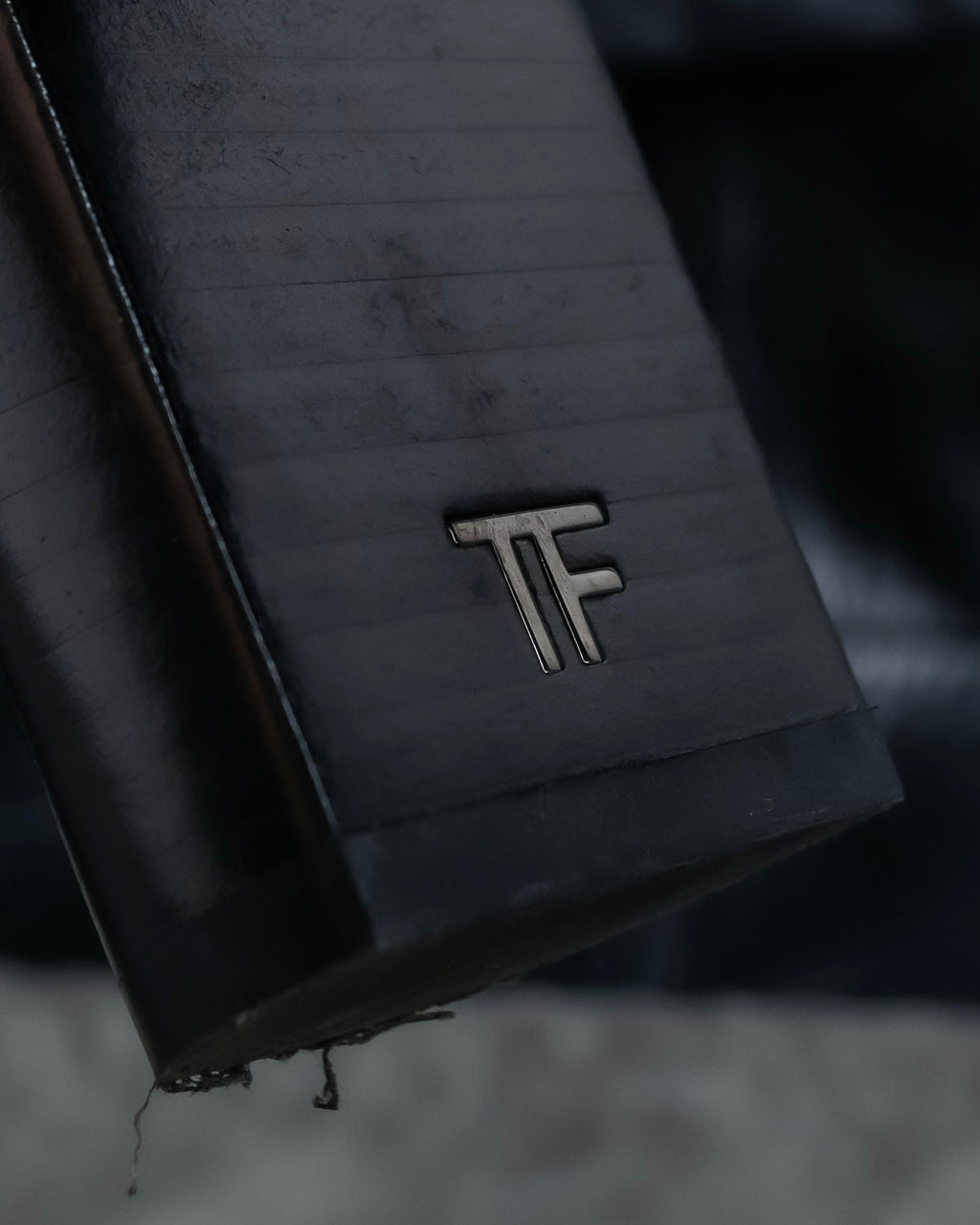 "TOM FORD" Fringe detail western long boots