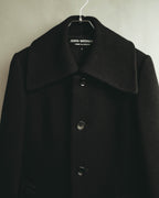 –SPECIAL– “JUNYA WATANABE” 06AW Sculptural twisted-collar wool long coat