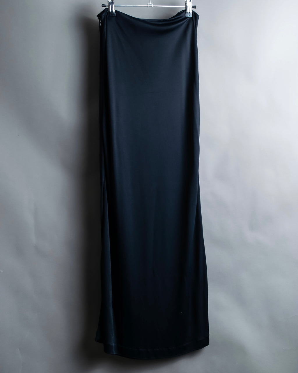 "GUCCI" Maxi-length glossy rayon skirt