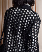 "MAISON MARGIELA" 20SS Cut-out layered structure long coat