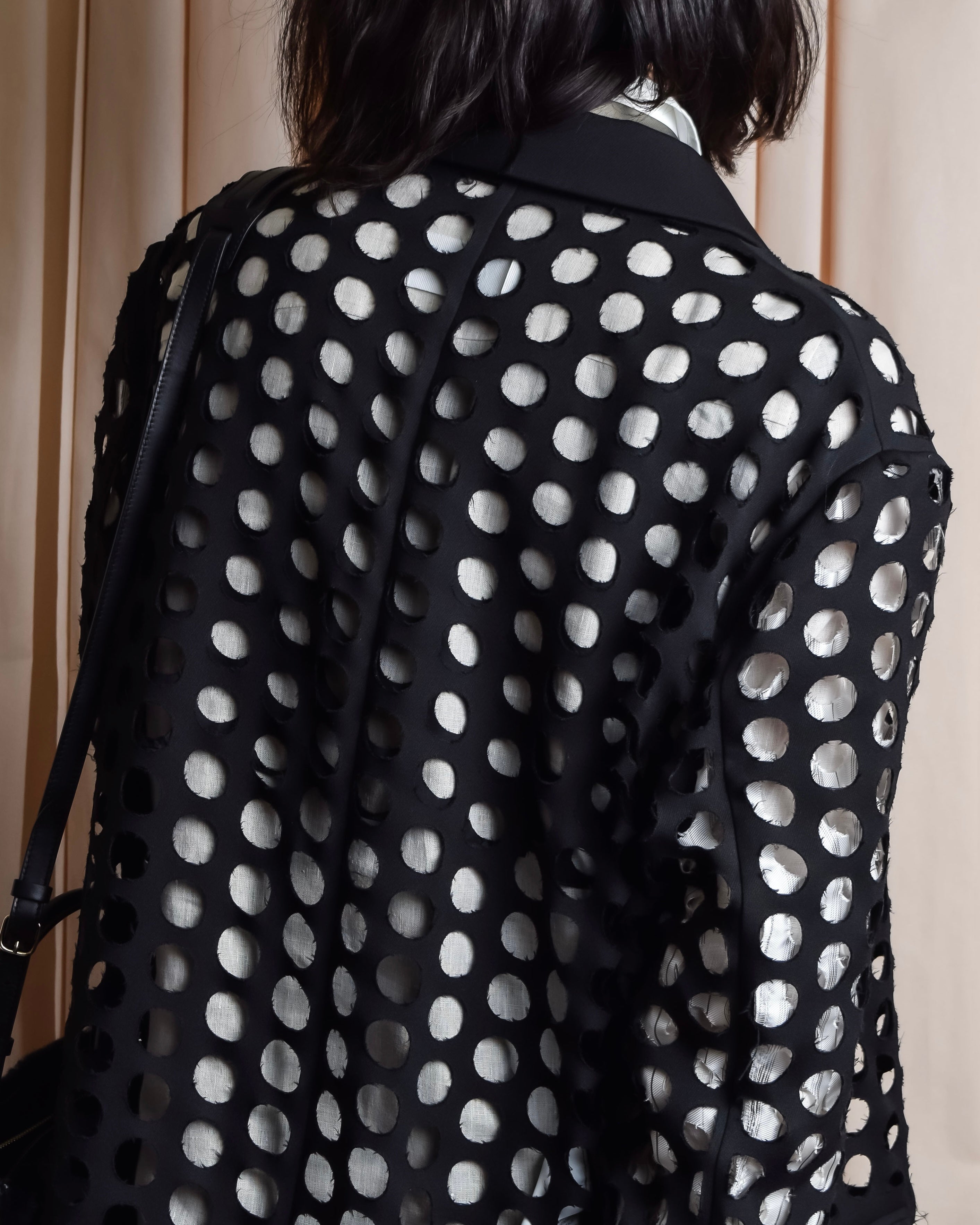 "MAISON MARGIELA" 20SS Cut-out layered structure long coat