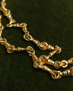 "Christian Dior" 80's-90's Gold tone chain necklace