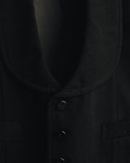 –SPECIAL– "tricot COMME des GARÇONS" 80's Tailored shawl-collar gilet