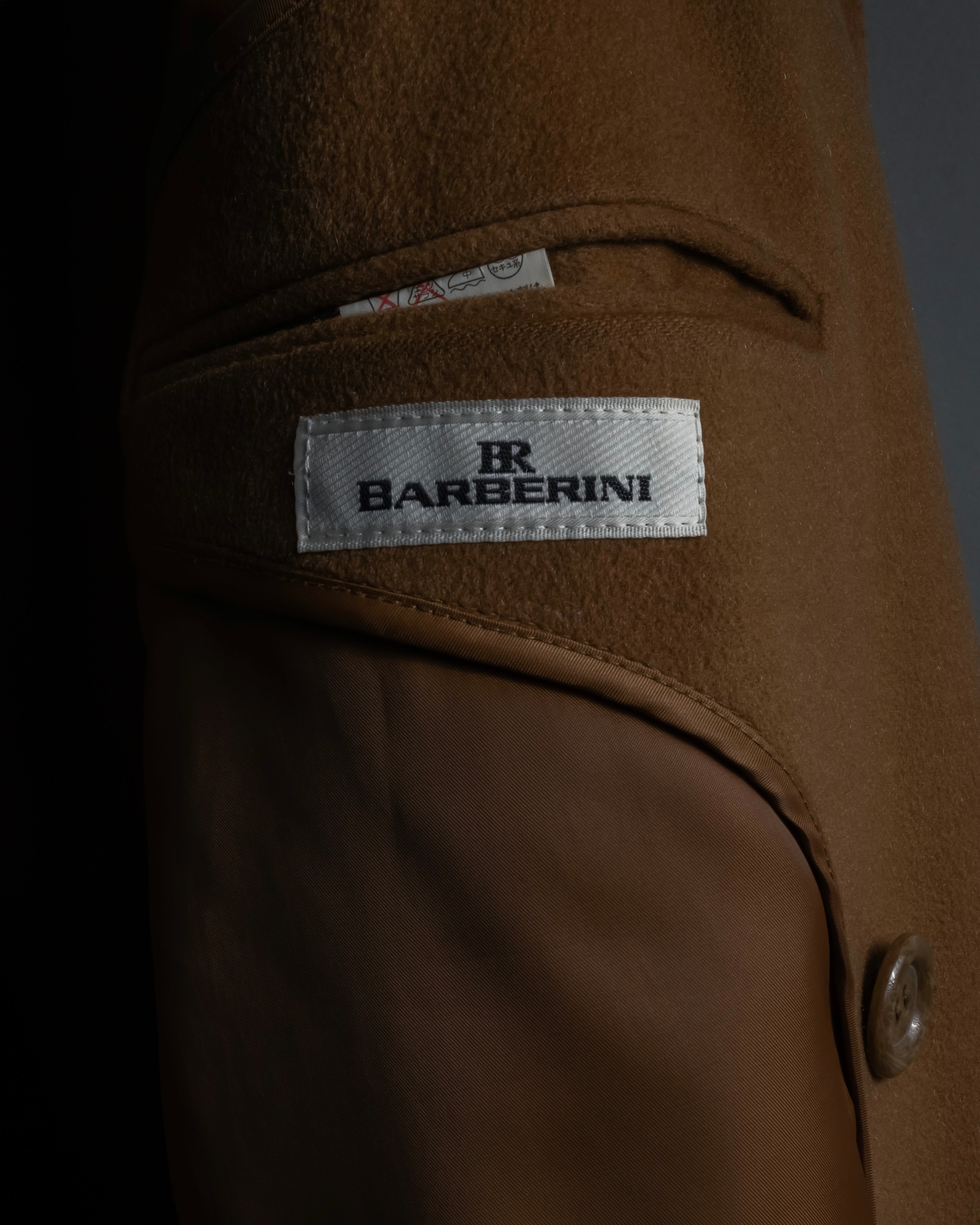 "BARBERINI" Classically tailored 100% cashmere chester coat