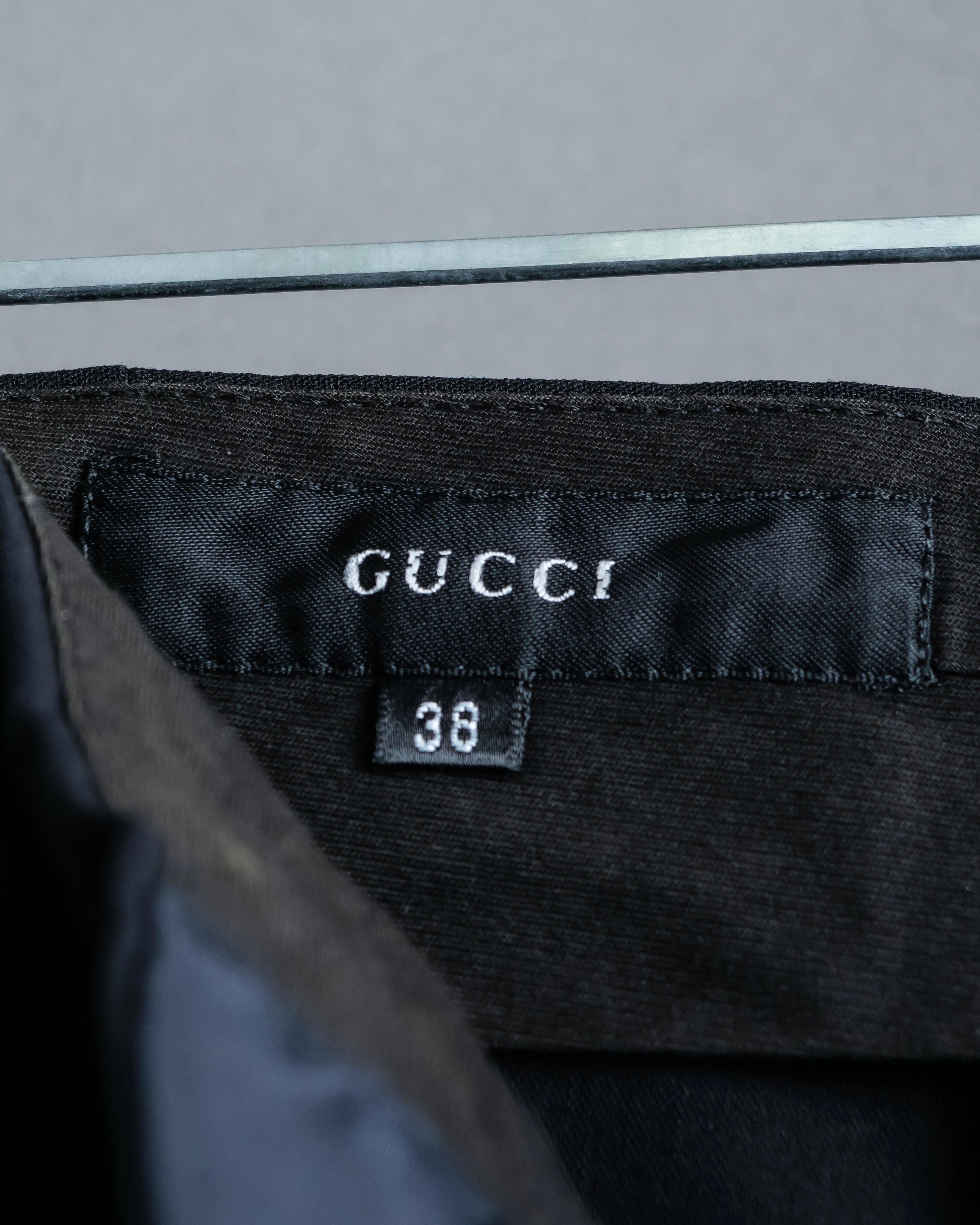 "GUCCI" black oversized mode style set up