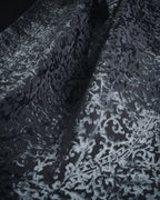 "Christian Dior" 80’s-90’s Burnout velvet arabesque logo stole