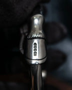 "GUCCI" Horse's foot motif antique style ring belt