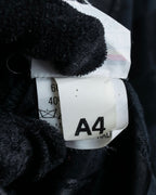 "FENDI JEANS" Logo engraved check pattern glossy shirt