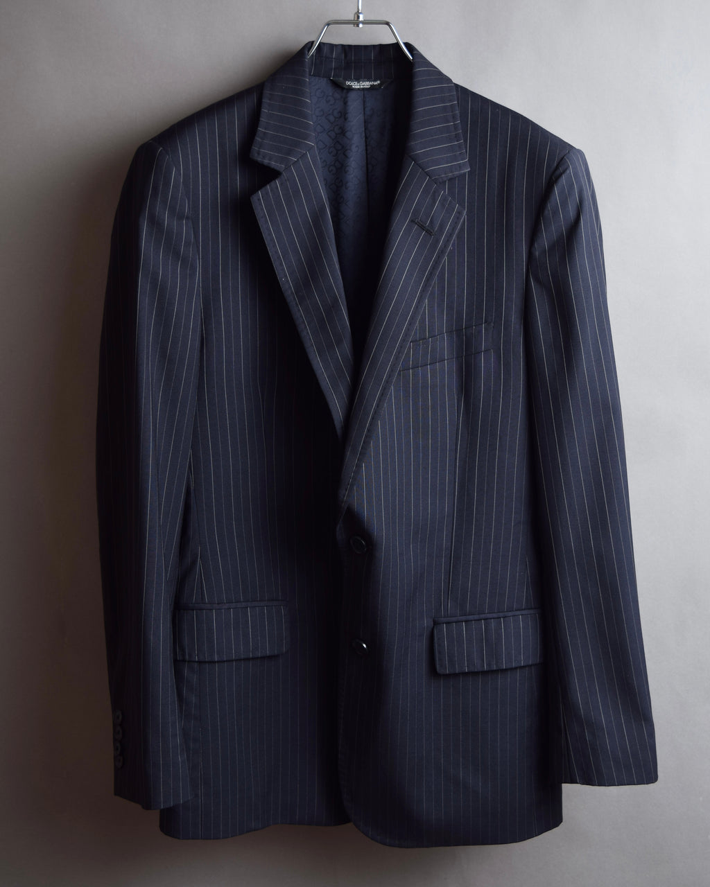 "Dolce & Gabbana" Pinstripe wool tailored jacket