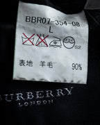 "BURBERRY" Marbled wool unlined tailored jacket