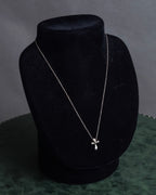"Tiffany&Co" Small claus motif silver necklace