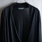 "DOLCE & GABBANA" 100% silk snap button oversized cardigan