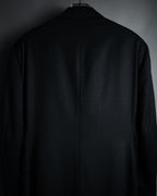 "GIORGIO ARMANI" 90’s draped double breasted suit set-up