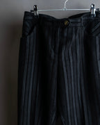 "DOLCE &amp; GABBANA" Pinstripe double-finished slacks