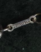 "Tiffany&Co" Beans motif silver bracelet