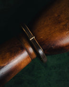 "LOEWE" 00’s-10’s leather inlay anagram clasp bangle