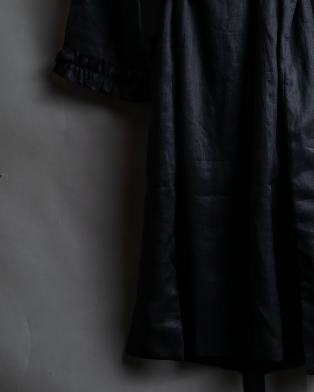 "S Max Mara" Tiered frill design belted dress