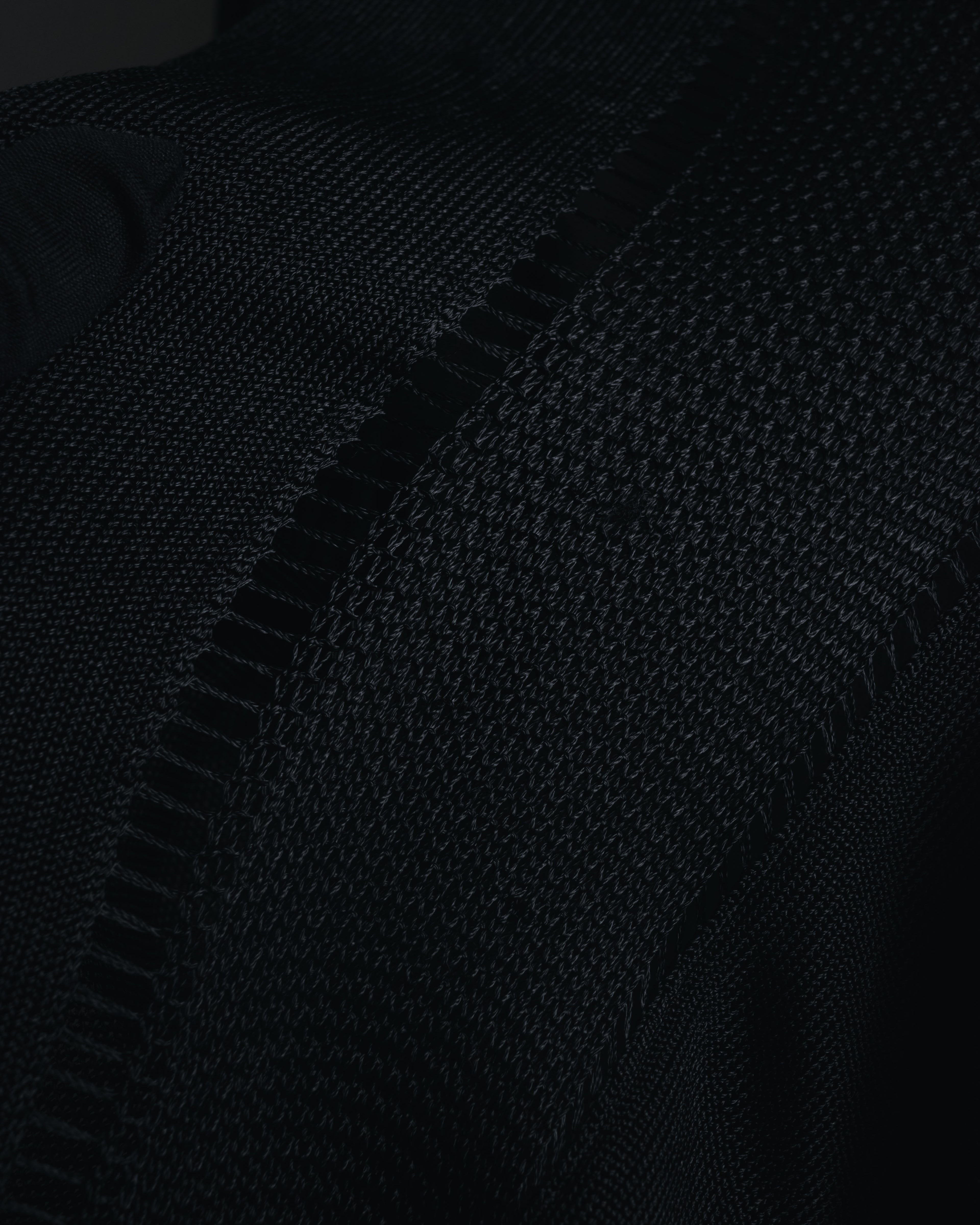 "Christian Dior BOUTIQUE" 2007’s draped viscose mesh-panel pullover