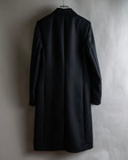 "HUGO BOSS" Satin switch lapel shaped tailored coat