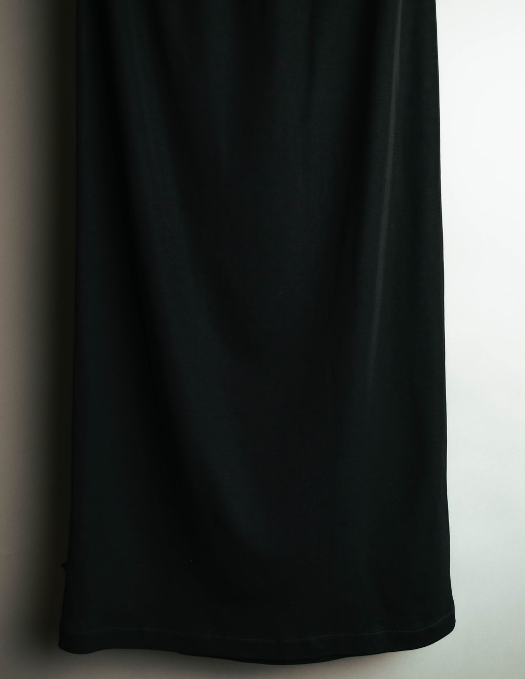 "Y's" Minimal black maxi skirt