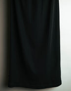 "Y's" Minimal black maxi skirt