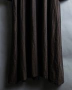 "pas de calais" compact collar long dress