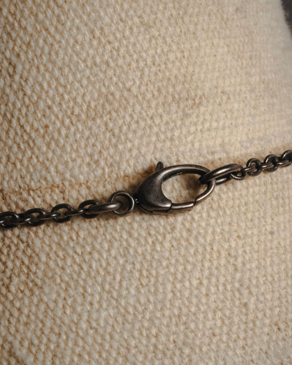 "GUCC" 2016-21 年龄纯银老虎头吊坠项链