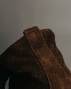 -SPECIAL- “HERMÈS” 1998-2003 Suede square toe chukka boots