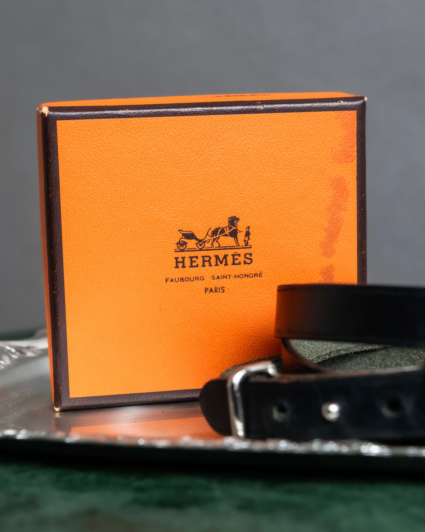 "HERMES"  Leather bracelet Appy 3