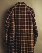 “sacai” 2010's Tartan wool cashmere padded hybrid coat