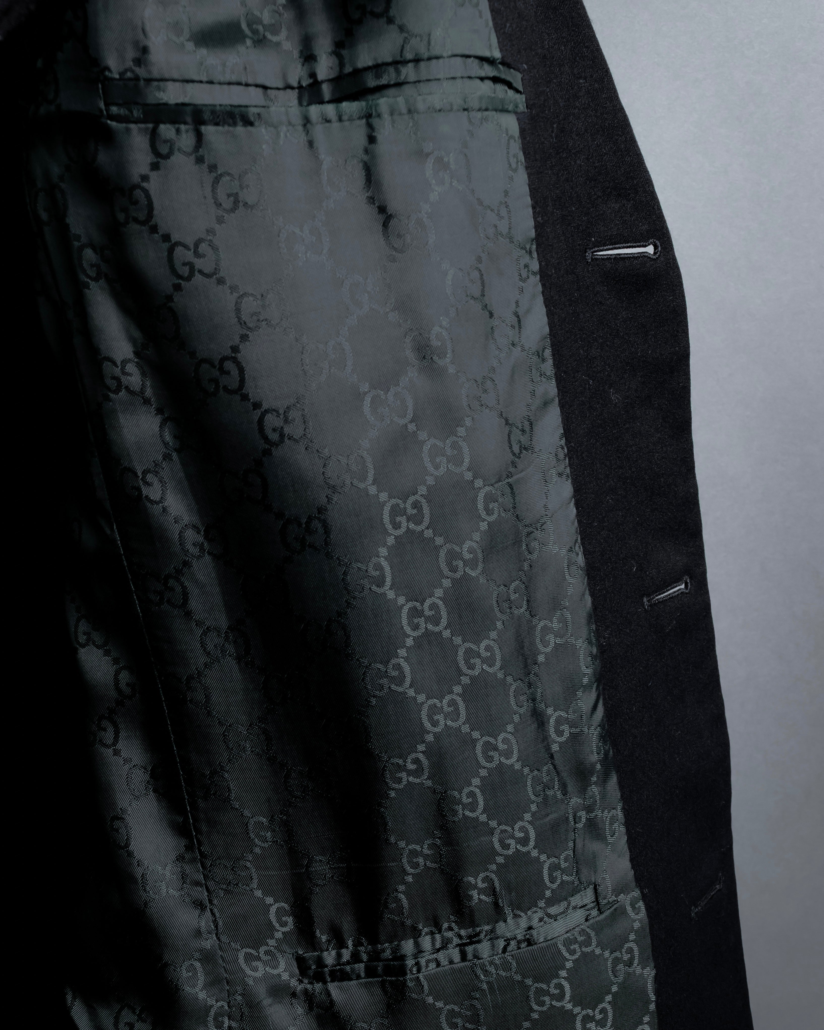 "GUCCI" 90's Tom Ford period classical tailored jacket